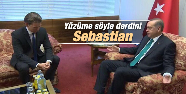 Başbakan Erdoğan Sebastian Kurz'u kabul etti