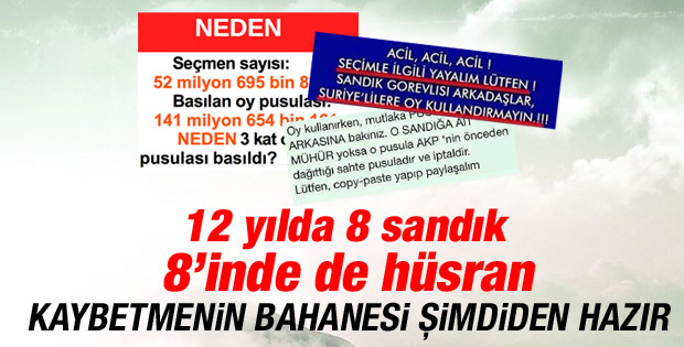 Seçim öncesi sosyal medyada dönen geyikler