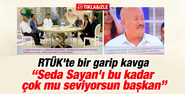 RTÜK Başkanı ve üyesi Seda Sayan için birbirine girdi