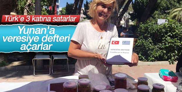 Seferihisar'da Yunan turistlere veresiye imkanı