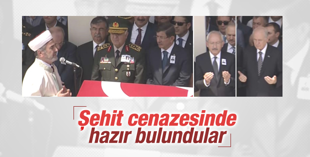 Şehit Nurettin Öztürk'e veda töreni