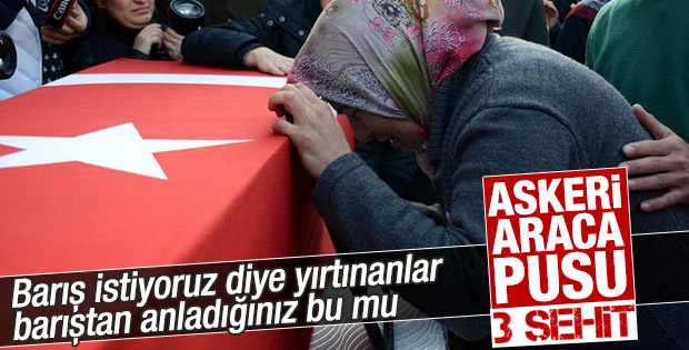 Cizre'de terör tuzağı: 3 şehit