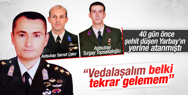 Şehit Yarbay'ın baba evinde yas var