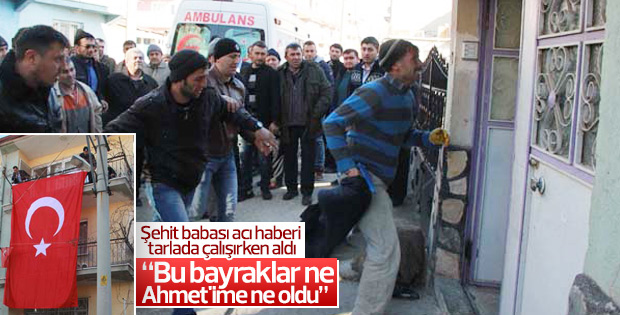 Afyonkarahisar’a Uzman Çavuş Ahmet Şahin'in ateşi düştü