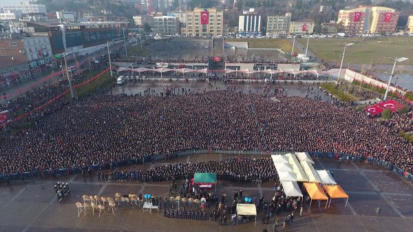 Şehit Ömer Bilal Akpınar son yolculuğuna uğurlandı