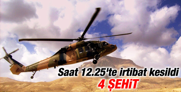 Kaybolan askeri helikopter bulundu