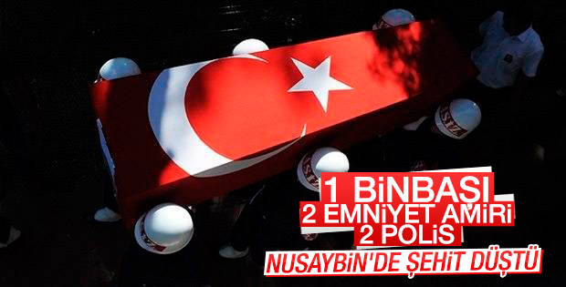 Mardin Nusaybin'de 5 şehit