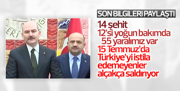 İçişleri Bakanı Süleyman Soylu'dan açıklama