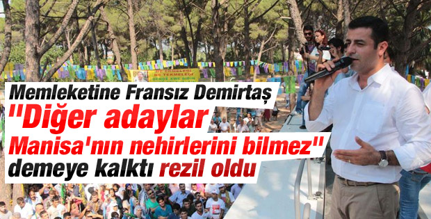 Selahattin Demirtaş'tan Büyük Menderes gafı