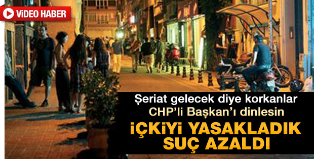 CHP'li Öztürk Kadıköy'de içki yasağını savundu - izle