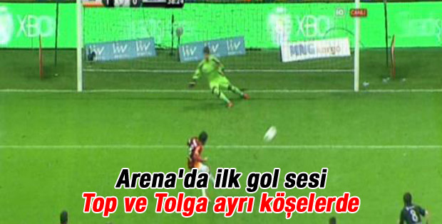 Galatasaray-Beşiktaş derbisinde Selçuk'un golü