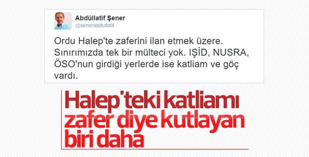 Abdüllatif Şener'den tartışma yaratan tweet'ler