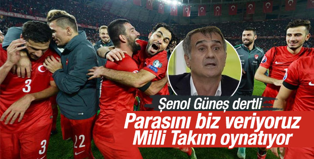 Şenol Güneş: Milli takım kulüplere para versin