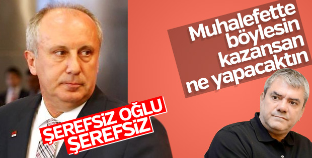 Yılmaz Özdil, Muharrem İnce'ye cevap verdi