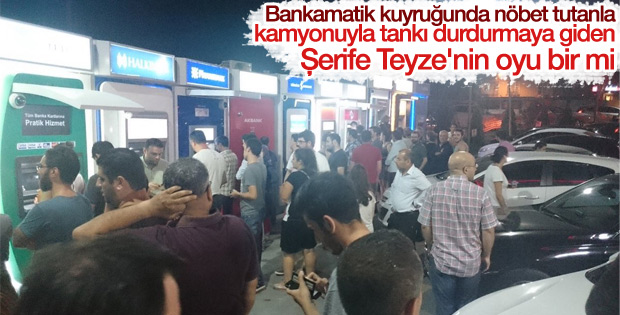 15 Temmuz gecesi ATM'leri boşalttılar