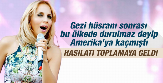 Sertab Erener yaz konserleri için Türkiye'de İZLE
