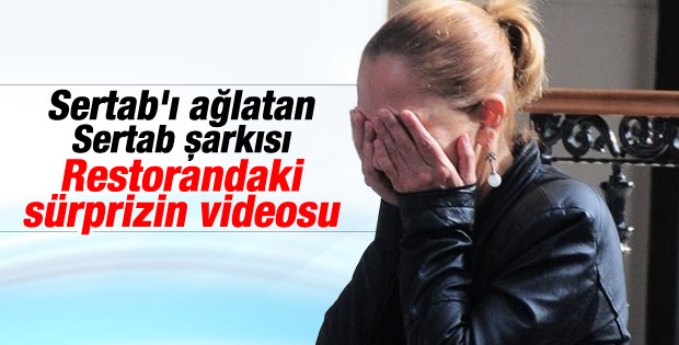 Sertab Erener'i ağlattılar