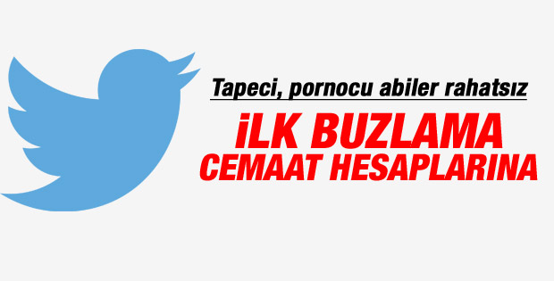 Ses kaydı yayınlayan iki Twitter hesabı buzlandı