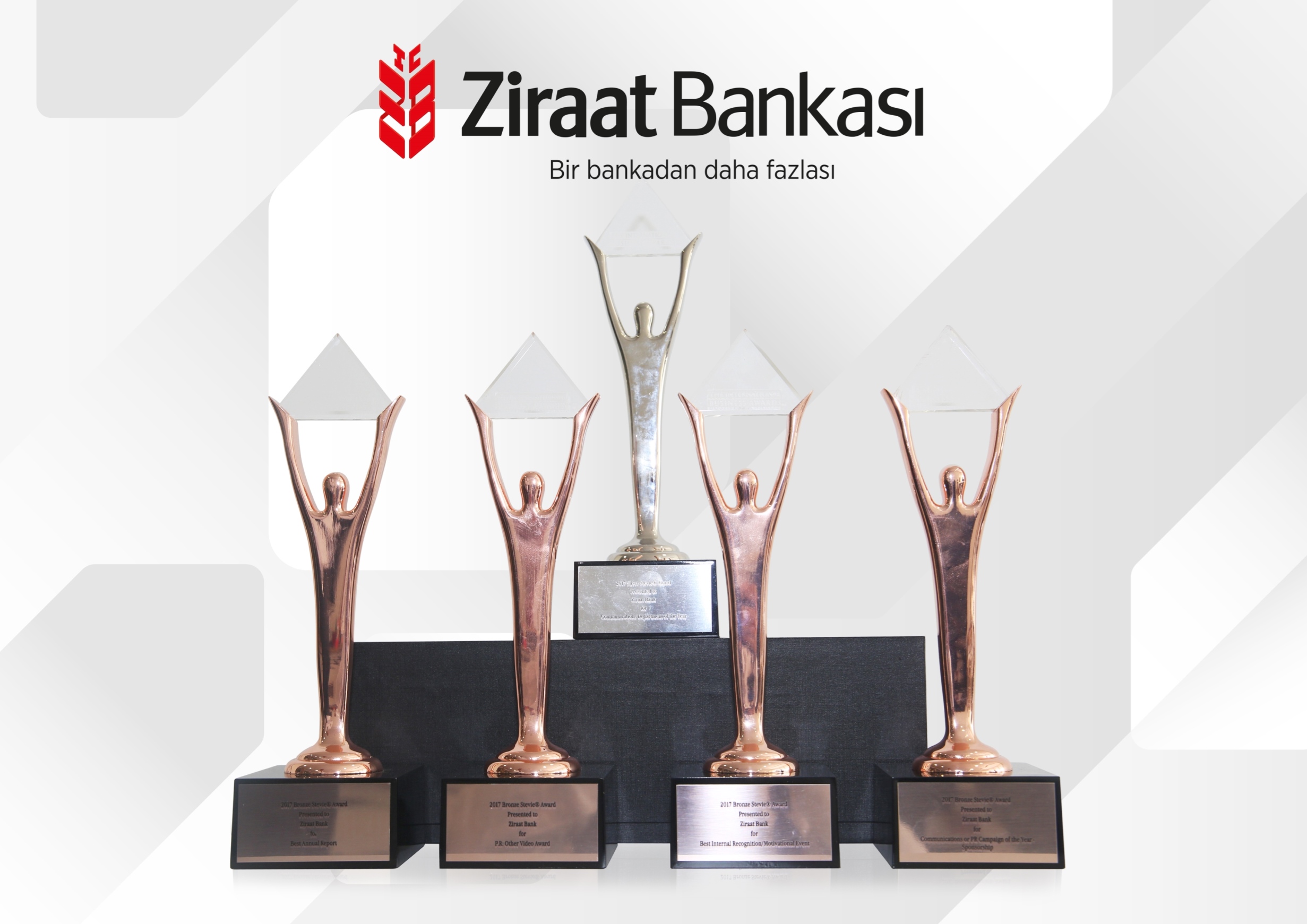 Stevie Awards’dan Ziraat Bankası’na 5 Ödül 
