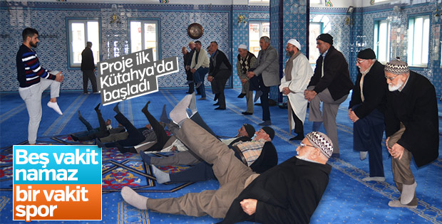 Kütahya'da camide egzersiz dönemi başladı