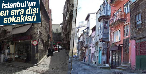 İstanbul'un en sıra dışı sokakları