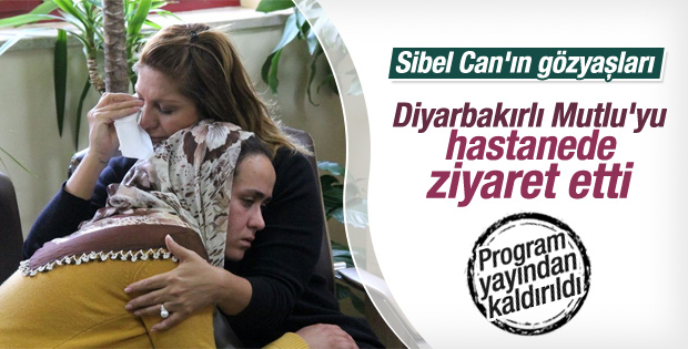 Sibel Can Mutlu Kaya'yı ziyaret etti