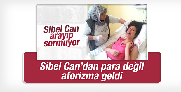 Sibel Can'dan iyilik mesajı