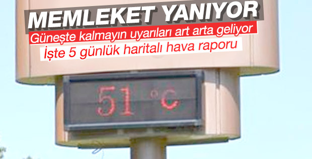 Sıcaklıklar arttı uzmanlar uyardı: Dışarı çıkmayın