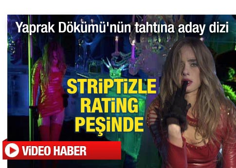 Şüphe dizisi striptizle merhaba dedi