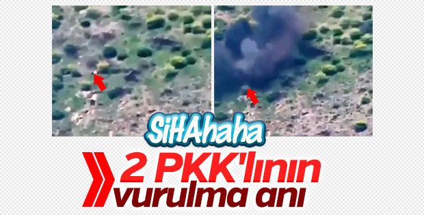 SİHA vurdu: 2 PKK'lı öldürüldü