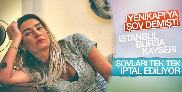 Sıla'nın konserleri tek tek iptal ediliyor