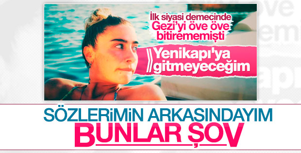 Sıla miting açıklamasıyla ilgili konuştu