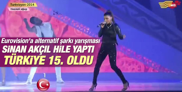 Türkvizyon'da Sinan Akçıl skandalı İZLE