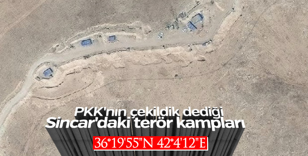 Sincar'daki PKK hedeflerinin koordinatları