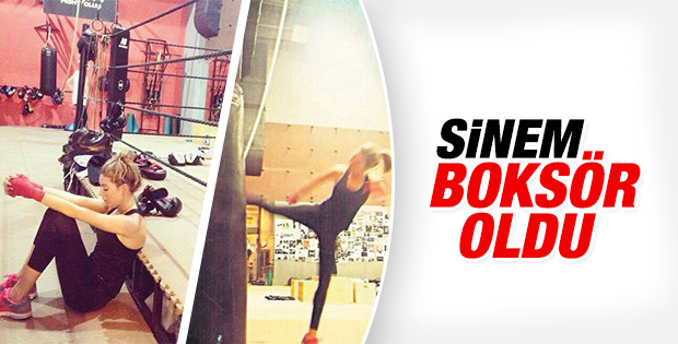 Sinem Kobal dövüş kulübünde