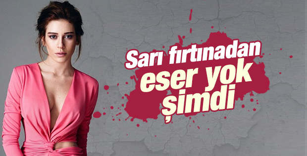Sinem Kobal artık sarışın değil