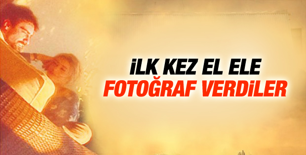 Sinem Kobal ile İbrahim Çelikkol ilk kez el ele