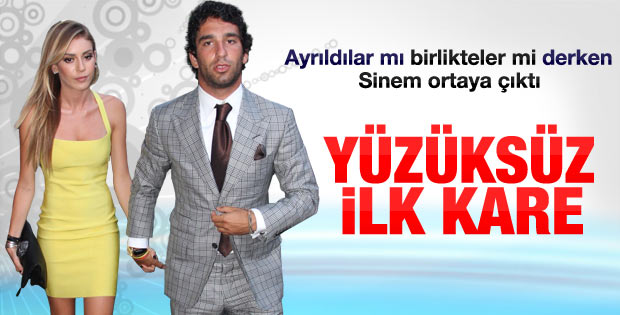 Sinem Kobal nişan yüzüğünü çıkardı