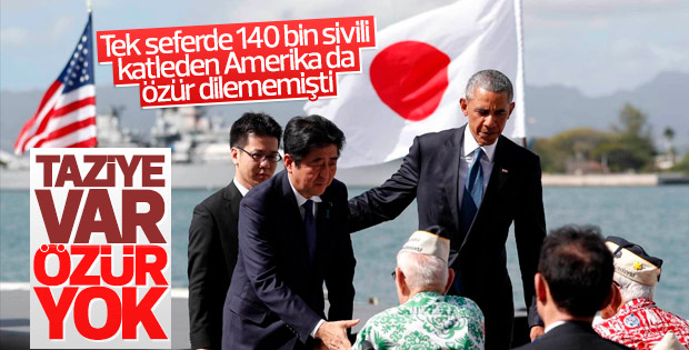 Şinzo Abe Pearl Harbor ziyaretinde özür dilemedi