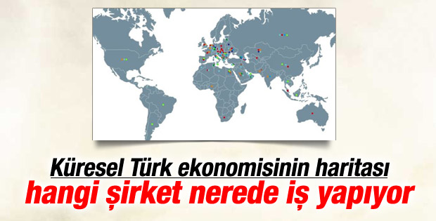 Türk şirketleri 5 kıtada Türk Bayrağını dalgalandırıyor
