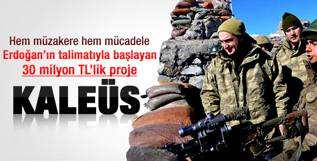 Sınırdaki Kaleüsler'in yüzde 75'i tamam