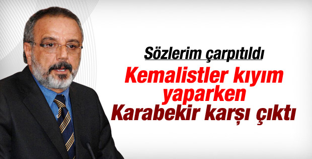 Sırrı Sakık'tan Kazım Karabekir açıklaması