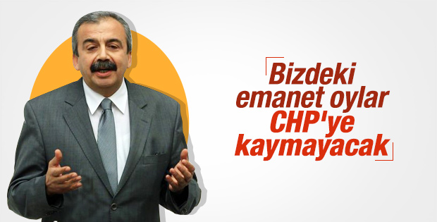 Sırrı Süreyya Önder'e göre CHP oyları HDP'de kalacak