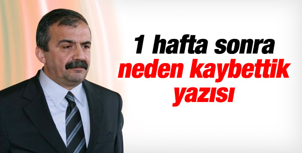 Sırrı Süreyya Önder: İstanbul'u neden alamadık