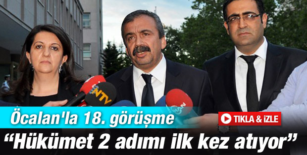Sırrı Süreyya Önder İmralı dönüşü açıklama yaptı İZLE
