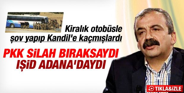 Sırrı Süreyya: PKK silah bıraksaydı IŞİD Adana'daydı İZLE