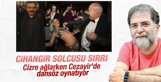 Ahmet Hakan Sırrı Süreyya'nın dansöz oynatmasına kızdı