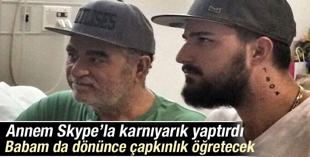 İdo: Annem Skype ile karnıyarık yaptırdı bana