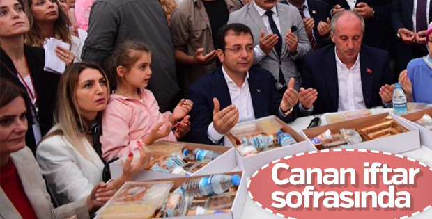 Canan Kaftancıoğlu iftar sofrasında