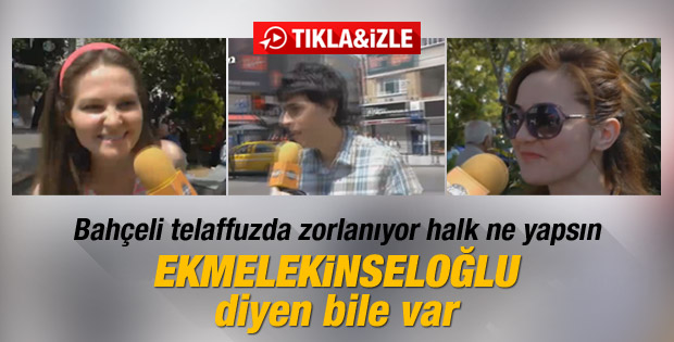 İstanbullular'ın Ekmeleddin İhsanoğlu ile imtihanı İZLE